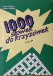 Okładka książki Tysiąc słówek do krzyżówek. Przyroda Leszek Wronkowski