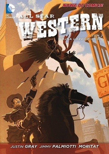 Okładki książek z cyklu All Star Western