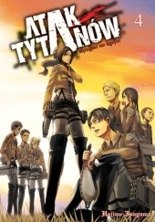 Okładka książki Atak Tytanów #4 Isayama Hajime
