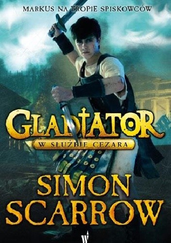Okładki książek z cyklu Gladiator
