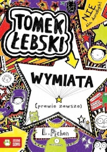Okładka książki Tomek Łebski wymiata (prawie zawsze) Liz Pichon