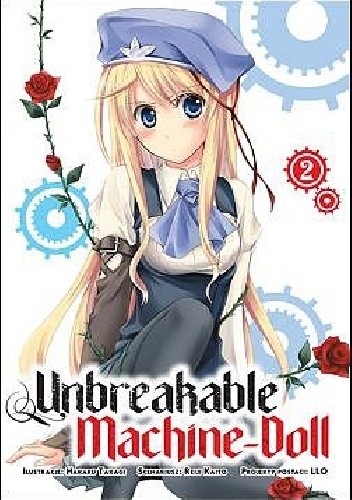 Okładki książek z cyklu Unbreakable Machine-Doll