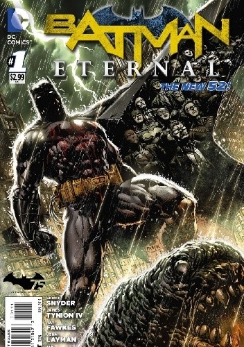 Okładki książek z serii Batman: Eternal