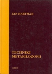 Okładka książki Techniki metafilozofii Jan Hartman