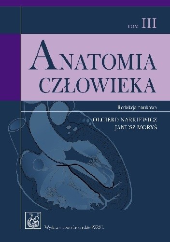 Okładki książek z cyklu Anatomia człowieka. Podręcznik dla studentów