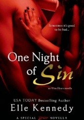 Okładka książki One Night of Sin Elle Kennedy