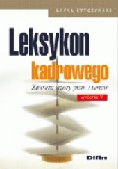 Okładka książki Leksykon kadrowego Rafał Styczyński