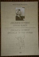 Okładka książki Zbigniew Herbert - Epilog Burzy