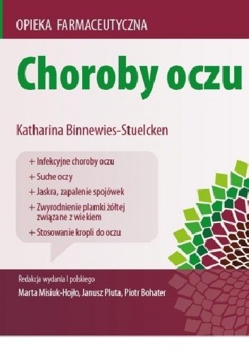 Okładka książki Choroby oczu Katharina Binnewies - Stuelcken