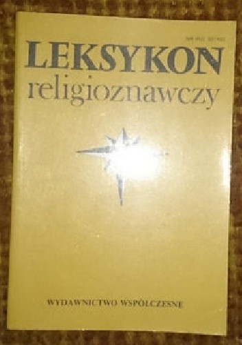 Okładka książki Leksykon religioznawczy Witold Tyloch