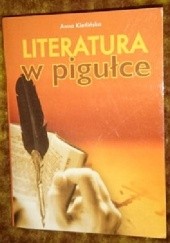 Okładka książki Literatura w pigułce Anna Kietlińska