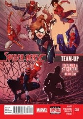 Okładka książki Spider-Verse Team-Up #3 Sal Buscema, Tom DeFalco, Ron Frenz, Christos Gage, Dave Williams