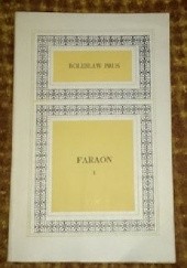 Okładka książki Faraon 1 Bolesław Prus
