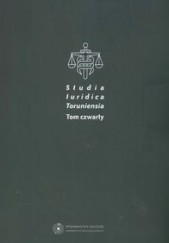 Okładka książki Studia Iuridica Toruniensia tom 4 Danuta Janicka