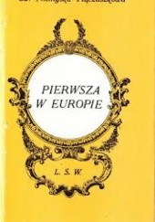 Okładka książki Pierwsza w Europie Czesława Niemyska-Rączaszkowa