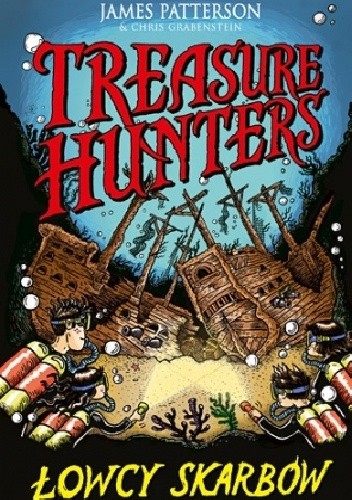 Okładki książek z cyklu Treasure Hunters