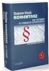 Okładka książki Komentarz do ustawy o pomocy społecznej Stanisław Nitecki
