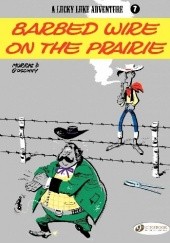 Okładka książki Barbed Wire on the Prairie René Goscinny, Morris