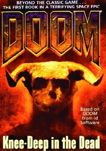 Okładki książek z cyklu Doom