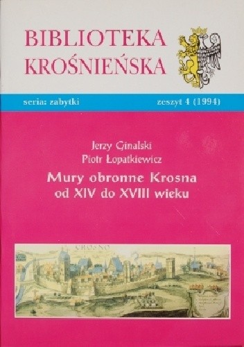Okładki książek z cyklu Biblioteka Krośnieńska
