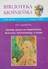 Fundacje artystyczne Kamienieckich dla kościoła franciszkanów w Krośnie