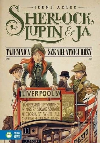 Okładki książek z cyklu Sherlock, Lupin i ja