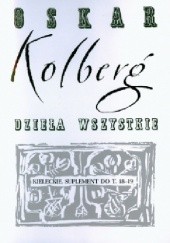 Okładka książki Kieleckie. Suplement do tomów 18-19. Dzieła Wszystkie, t. 76 Oskar Kolberg