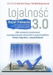 Okładka książki Lojalność 3.0 Rajat Paharia