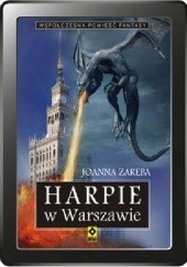 Okładka książki Harpie w Warszawie Joanna Zaręba