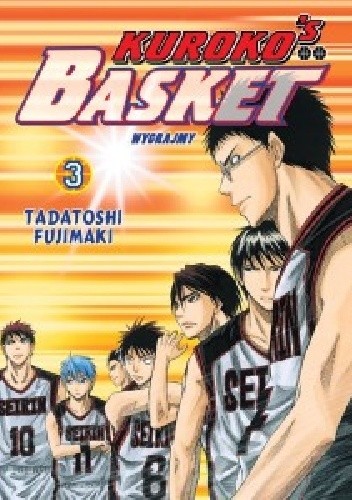 Okładki książek z cyklu Kuroko's Basket