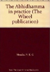 Okładka książki The Abhidhamma in Practice N.K.G. Mendis