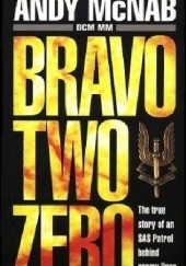 Okładka książki Bravo Two Zero Andy McNab