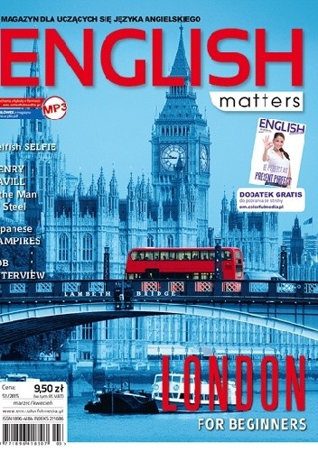 Okładka książki English Matters, 51/2015 (marzec/kwiecień) Redakcja magazynu English Matters