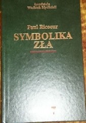 Okładka książki Symbolika zła Paul Ricoeur