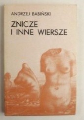 Okładka książki Znicze i inne wiersze Andrzej Babiński