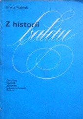 Okładka książki Z historii baletu Janina Pudełek
