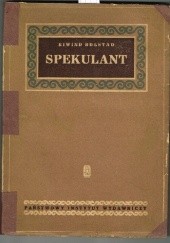 Okładka książki Spekulant Øivind Bolstad