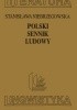 Okładka książki Polski sennik ludowy Stanisława Niebrzegowska