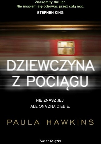 Okładka książki Dziewczyna z pociągu Paula Hawkins