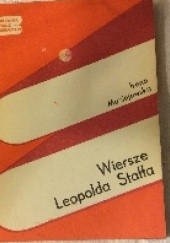 Okładka książki Wiersze Leopolda Staffa Irena Maciejewska