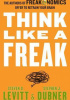 Okładka książki Think like a freak Steven D. Levitt