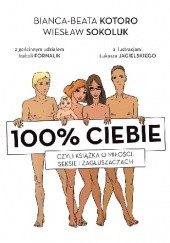 Okładka książki 100% mnie czyli książka o miłości, seksie i zagłuszeniach Bianca-Beata Kotoro, Wiesław Sokolik