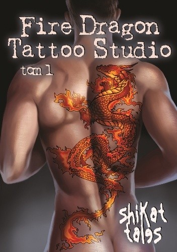 Okładki książek z cyklu Fire Dragon Tattoo Studio