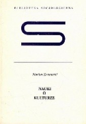 Okładka książki Nauki o kulturze Florian Znaniecki