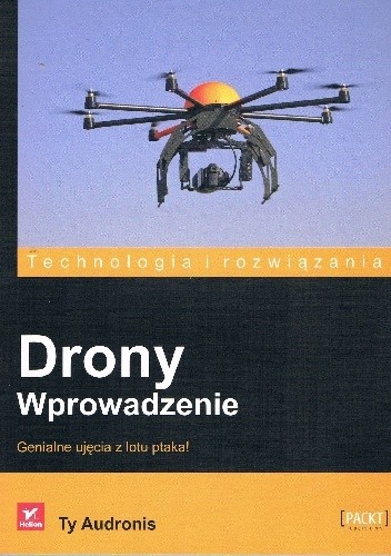Okładka książki Drony. Wprowadzenie. Ty Audronis