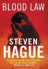Okładka książki Blood Law Steven Hague