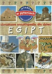 Okładka książki Egipt. Obrazkowa encyklopedia dla dzieci Emanuelle Paroissien