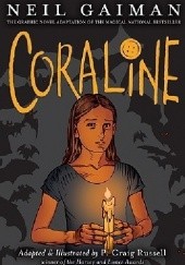 Okładka książki Coraline Neil Gaiman, Philip Craig Russell