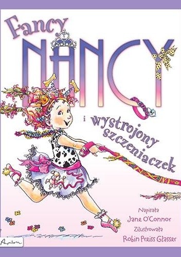 Okładki książek z serii Fancy Nancy