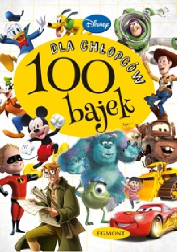 Okładka książki 100 bajek dla chłopców praca zbiorowa
